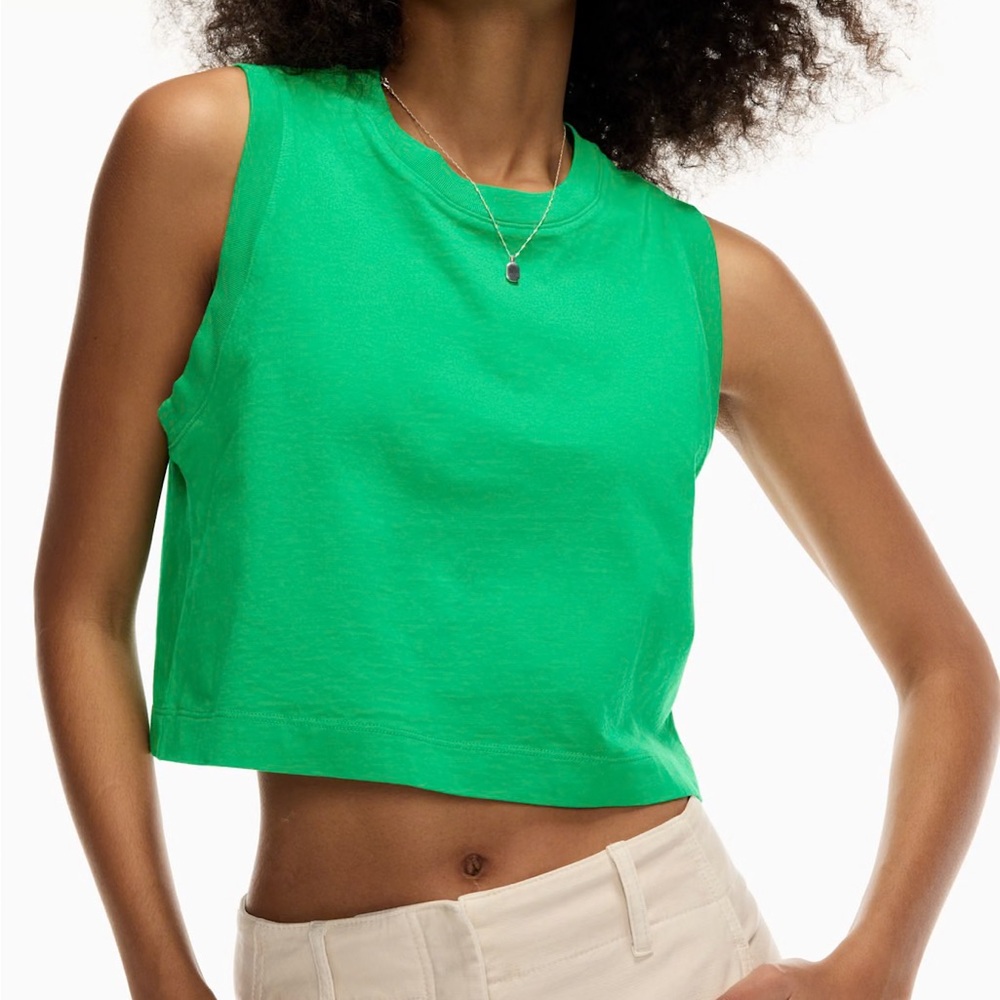 BLACK Wilfred Free Weekend Tank XXS 100% Cotton